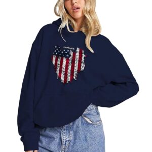 LEOTUDE Women's Oversized Loopknit Drop Shoulder Hooded Neck Sweatshirt || Women Winter wear